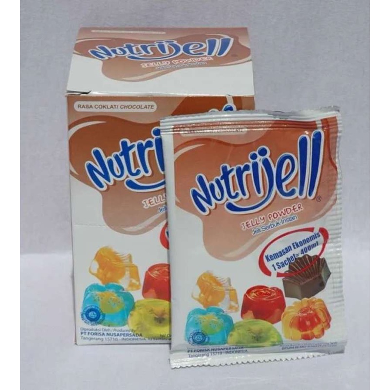 

Nutrijell / Nutrijel Rasa Coklat Ekonomis [20 gram]