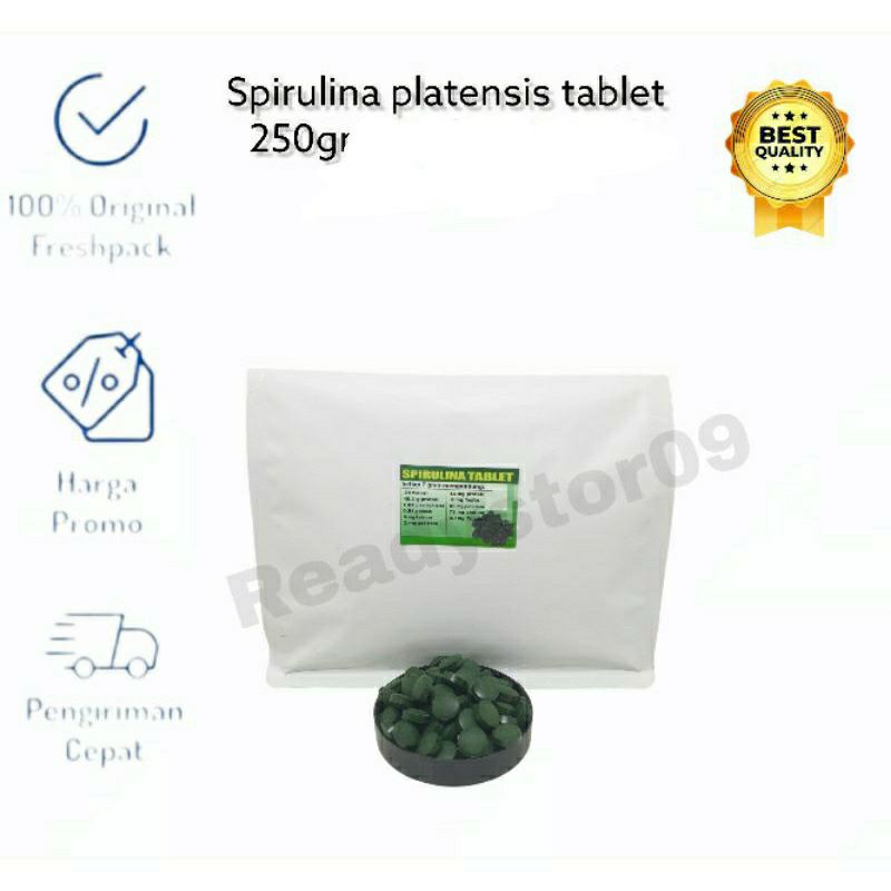 Spirulina Tablet, Spirulina Platensis Tablet 250gr