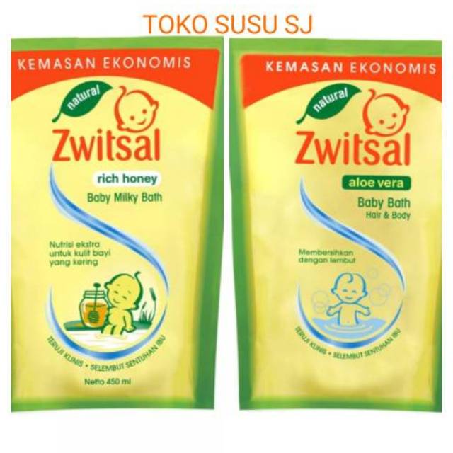 ZWITSAL BABY BATH RICH HONEY 450 ML/ HAIR BODY/HAIR & BODY