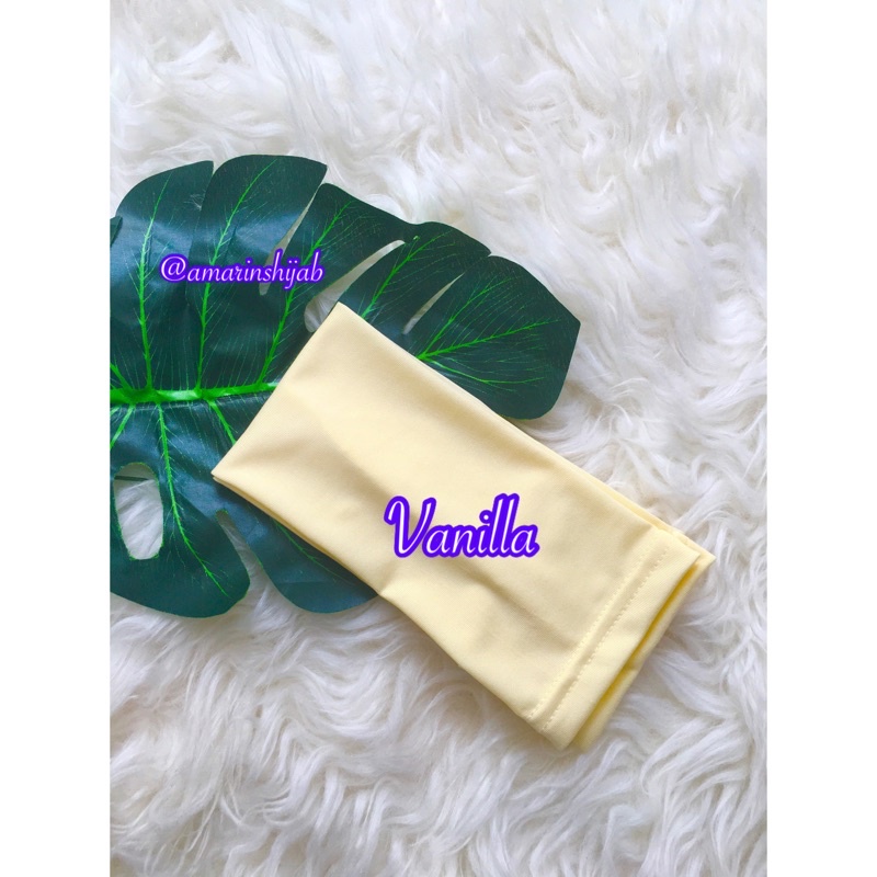 Manset tangan spandek Ballon / Handsock polos lengan panjang / Manset tangan wanita dan pria-Vanillla