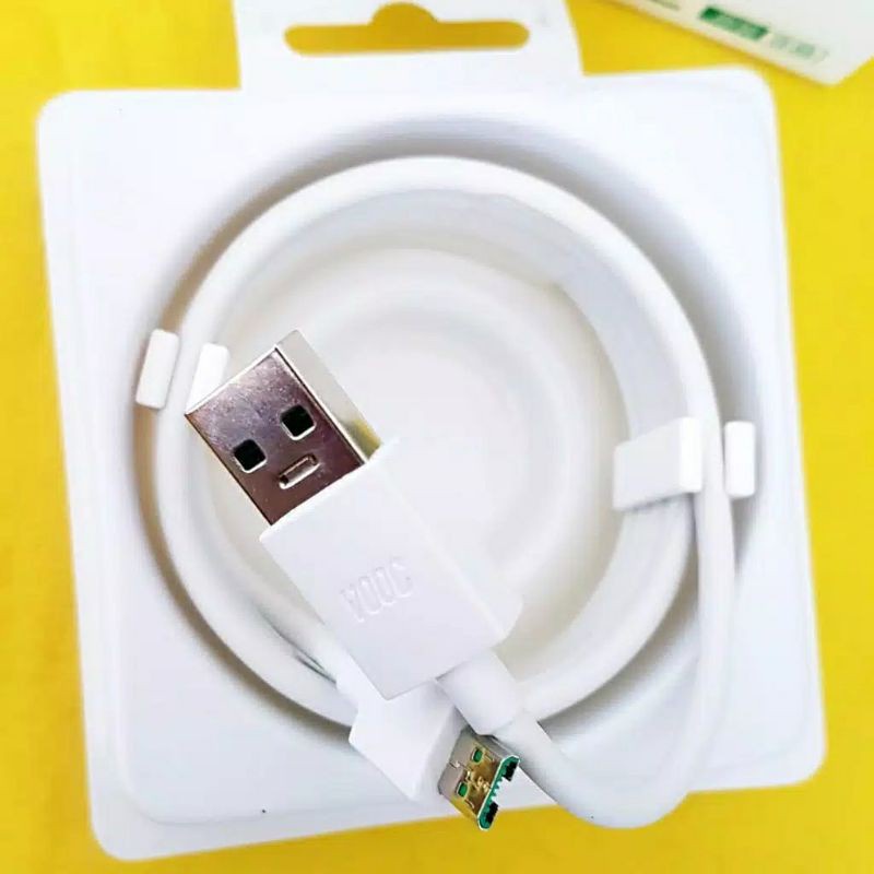 kabel Oppo VOOC micro usb android tipe C kabel data casan android fast charging