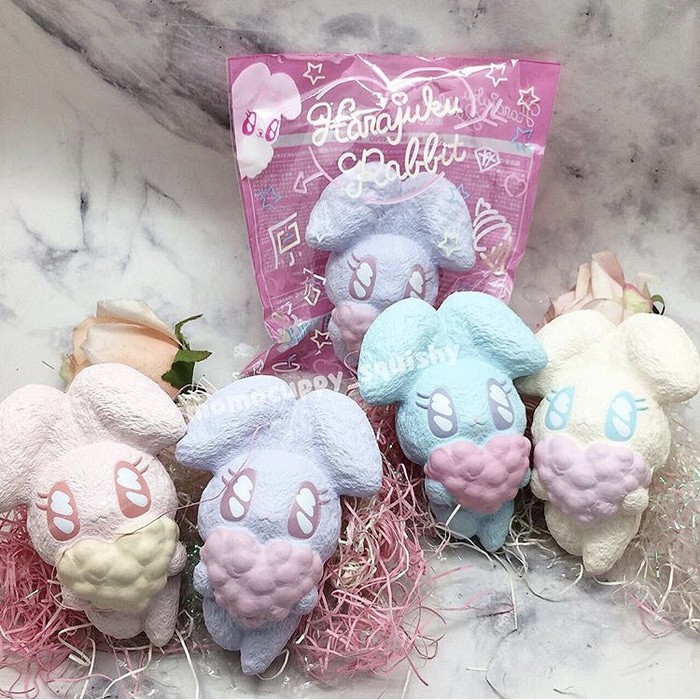 Squishy licensed harajuku rabbit by ibloom ( ORIGINAL JAPAN)