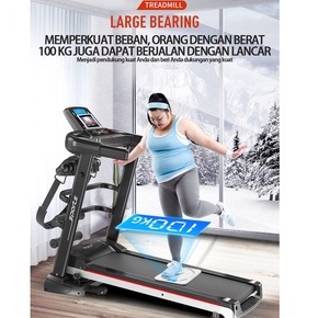 Treadmill Elektrik/Treadmill Listrik/Treadmil/Treadmill rumah tangga  lipat multifungsi