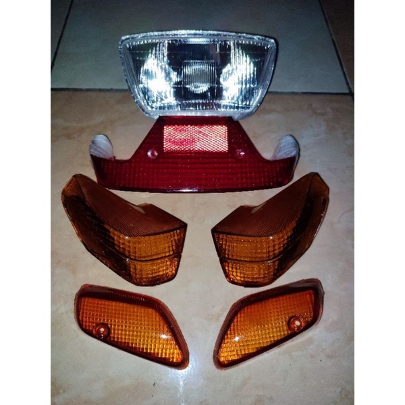 lampu depan mika sen depan mika stop sen belakang yamaha force1 f1 force 1
