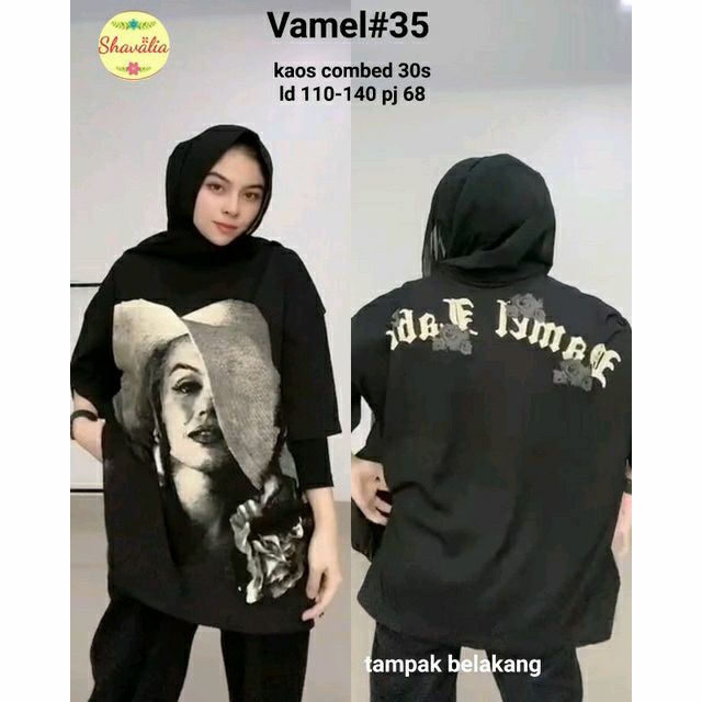 Kaos Oversize Import Vamel #34