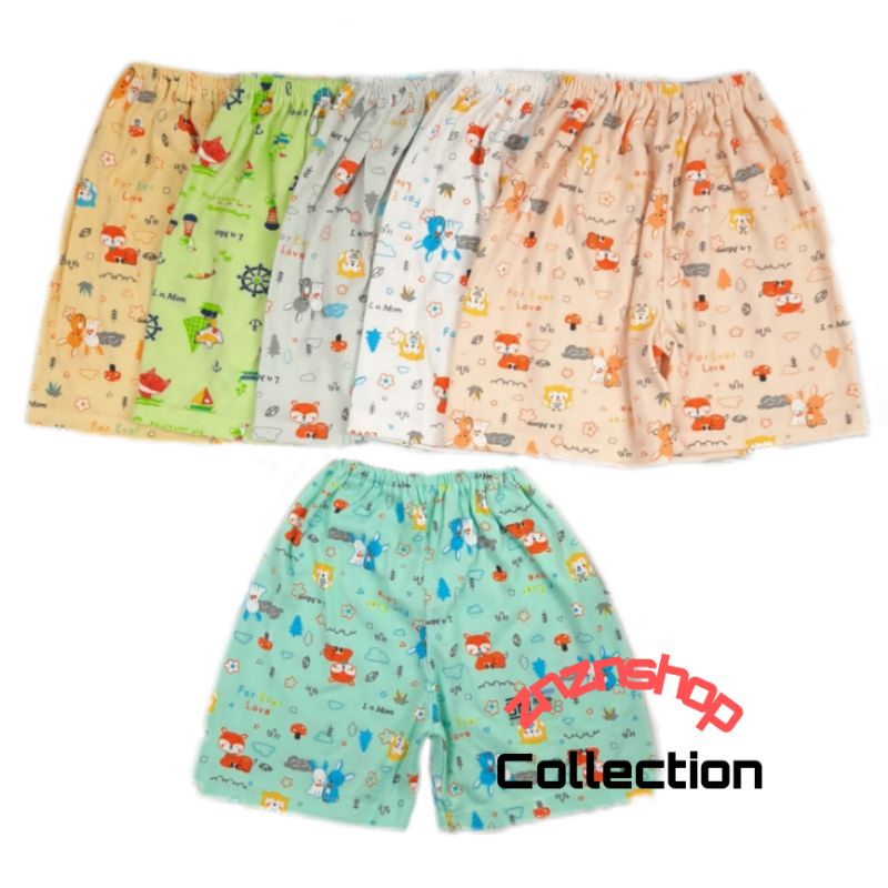 Harga Love Mom - 3 Pc Celana Pendek Bayi Motif SNI 6 bulan - 3 th