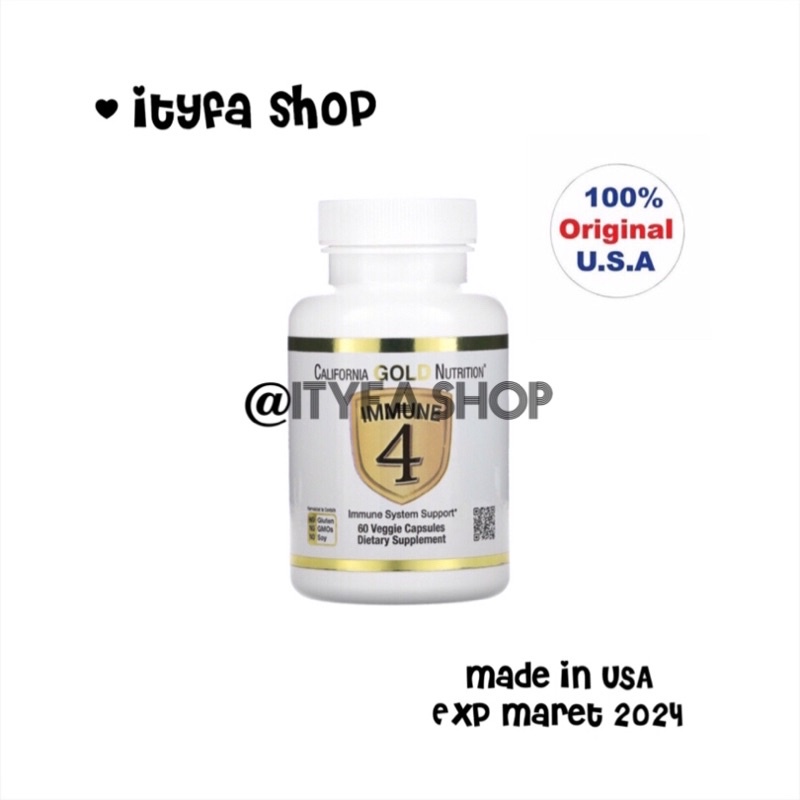 CALIFORNIA GOLD NUTRITION IMMUNE 4