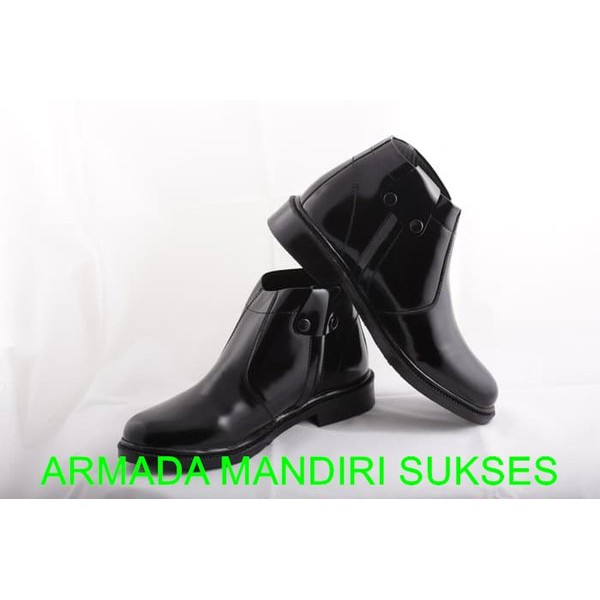 Promo Sepatu PDH Resleting Lux I Sepatu PDH Pria Kulit Lux Sleting Samping terbaik