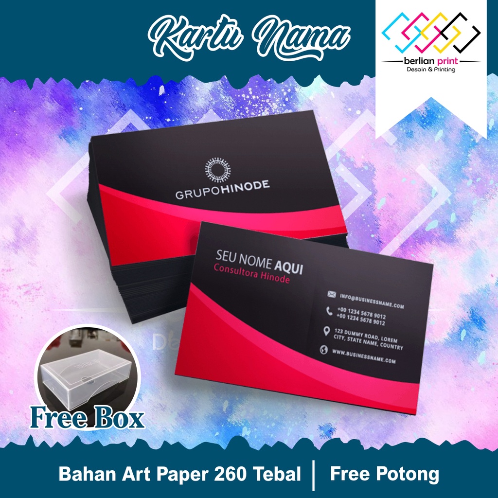 

Kartu Nama Cetak Murah dan kualitas Terbaik