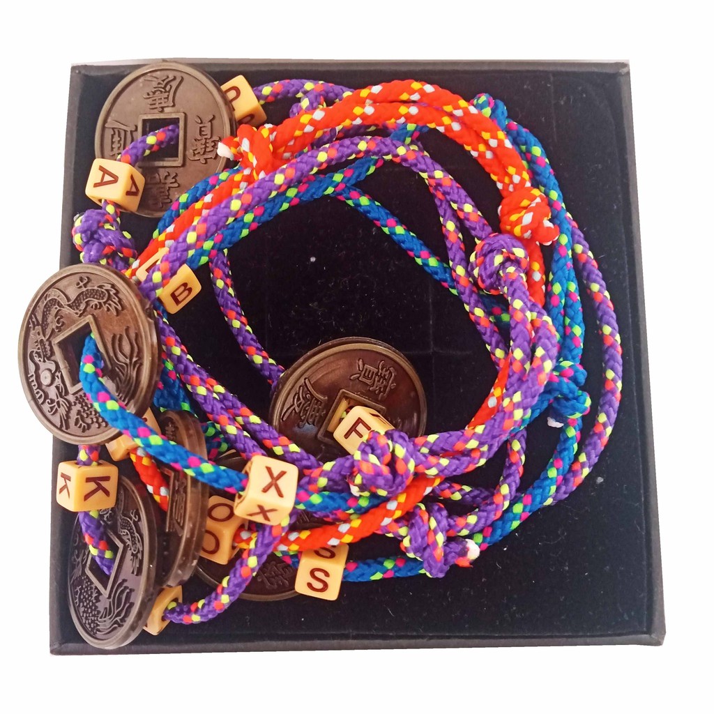 Isi 6 pcs Gelang Tangan Tali Rajut seri Rajut A
