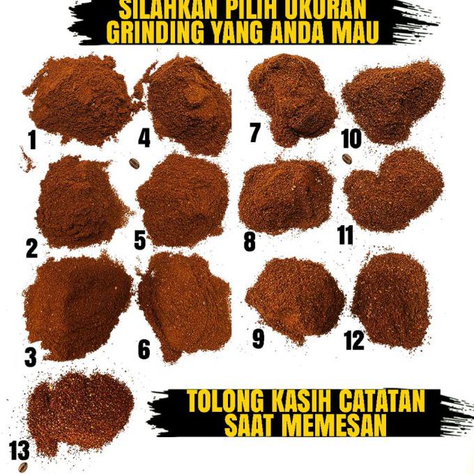

Bean JANTAN PEABERRY Grade COFFEE Roasted Ekspor AWI Peaberry Kualitas