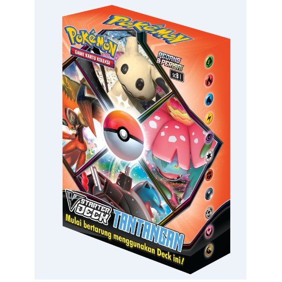 Pokemon TCG Indonesia  "V Starter Deck - Tantangan"