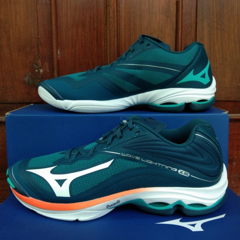 sepatu mizuno wlz6 low legion blue original