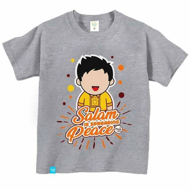 Kaos Anak Moslem Kids Size L-XL