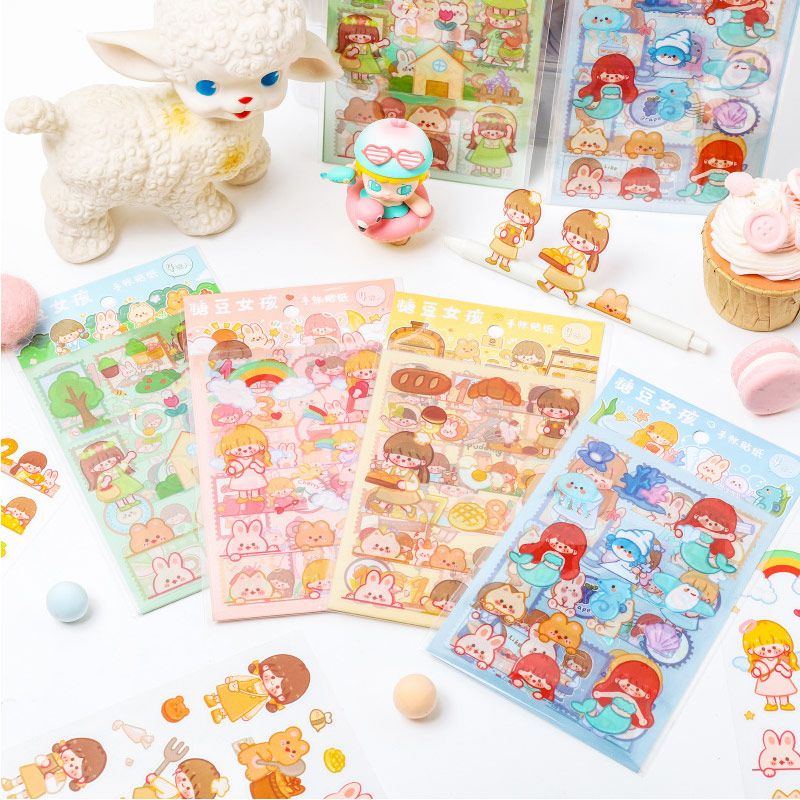 

Jellybean Girl Series Diary Deco Stickers