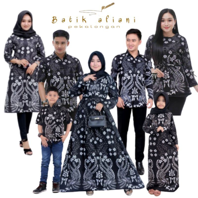 Maura Couple - Sania Ruffle Batik Couple Ori Ndoro Jowi Garansi Termurah Shopee - BATIK