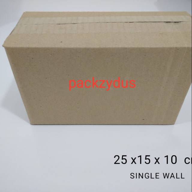 

Kardus box ukuran 25x15x10 cm