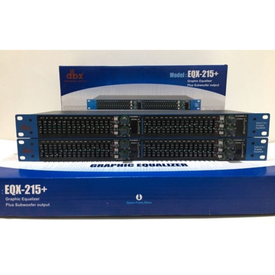 SUPER MURAH  EQUALIZER DBX EQX 215 PLUS SUBWOOFER