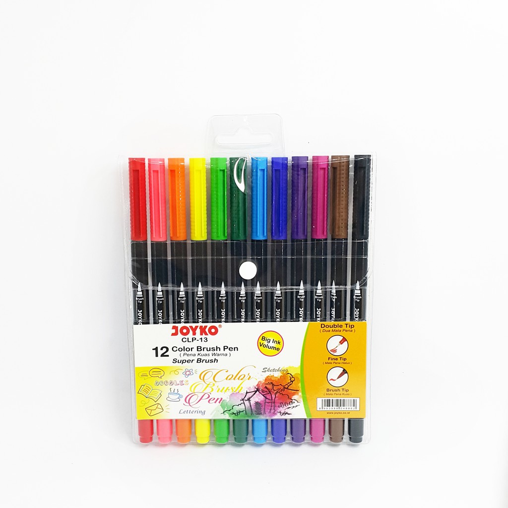 

Joyko Brush Pen 12 Colours