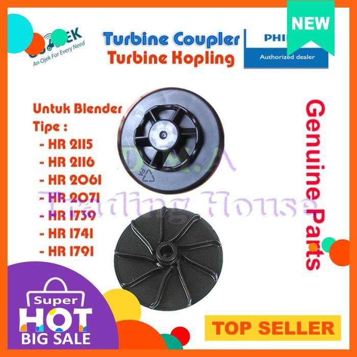 Sparepart Turbin Kopling Blender Philips - Peralatan Dapur - Blender & Juicer