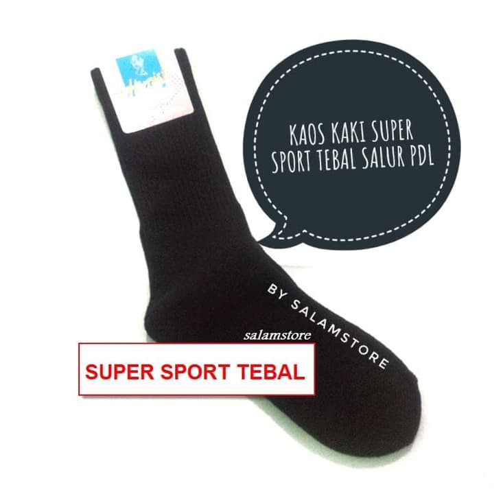 Promo (ORIGINAL) KAOS KAKI TEBAL SPORT SEBETIS HARPIST SPORT