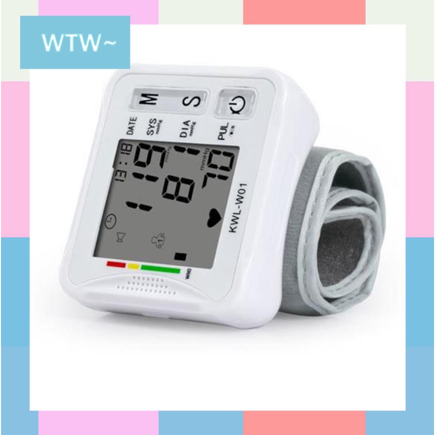 WTW Tensi Meter pakai di lengan Tensimer Digital Alat Ukur Tekanan Darah with Voice