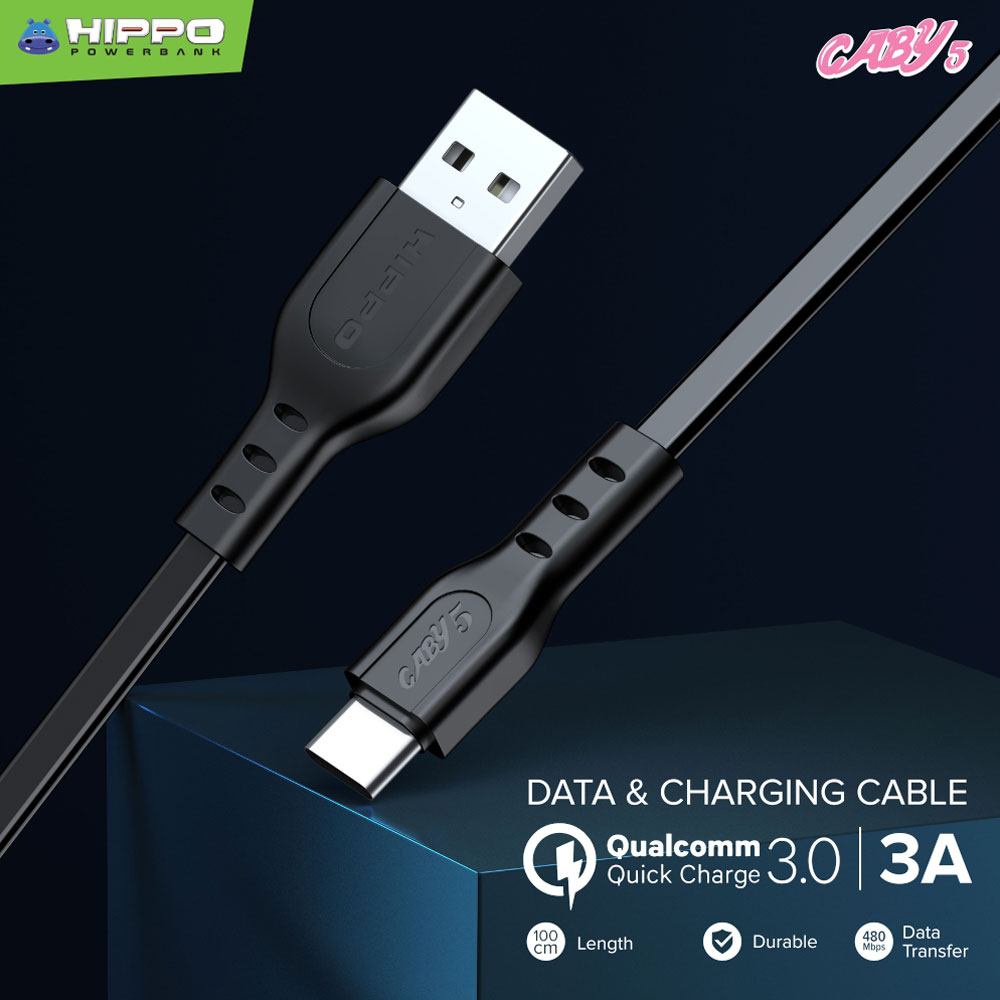 Hippo CABY Micro Data Transfer &amp; Charging Cable (Kabel Data)