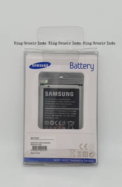 Baterai Samsung Galaxy Ace2 Ace 2 I8160 S3 Mini I8190 J1 Mini S7562 Original SEIN 100% Battery Batre