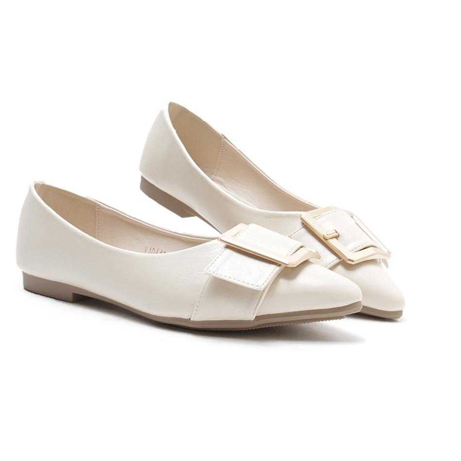 (HARGA BERSAHABAT) Vicari Sepatu Wanita Flat Slip On Casual Emma - V1DA1001