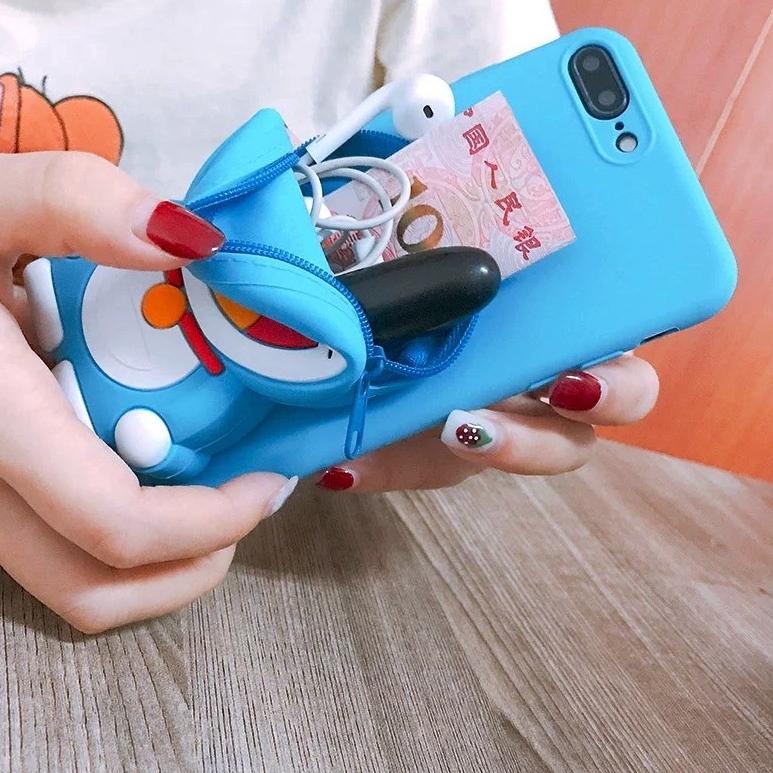 {Original} XIAOMI/ REDMI 4X 4A 5A 6A 7A 8 8A PRO SOFT CASE KARAKTER/ BONEKA DISNEY DOMPET KOIN/ COIN