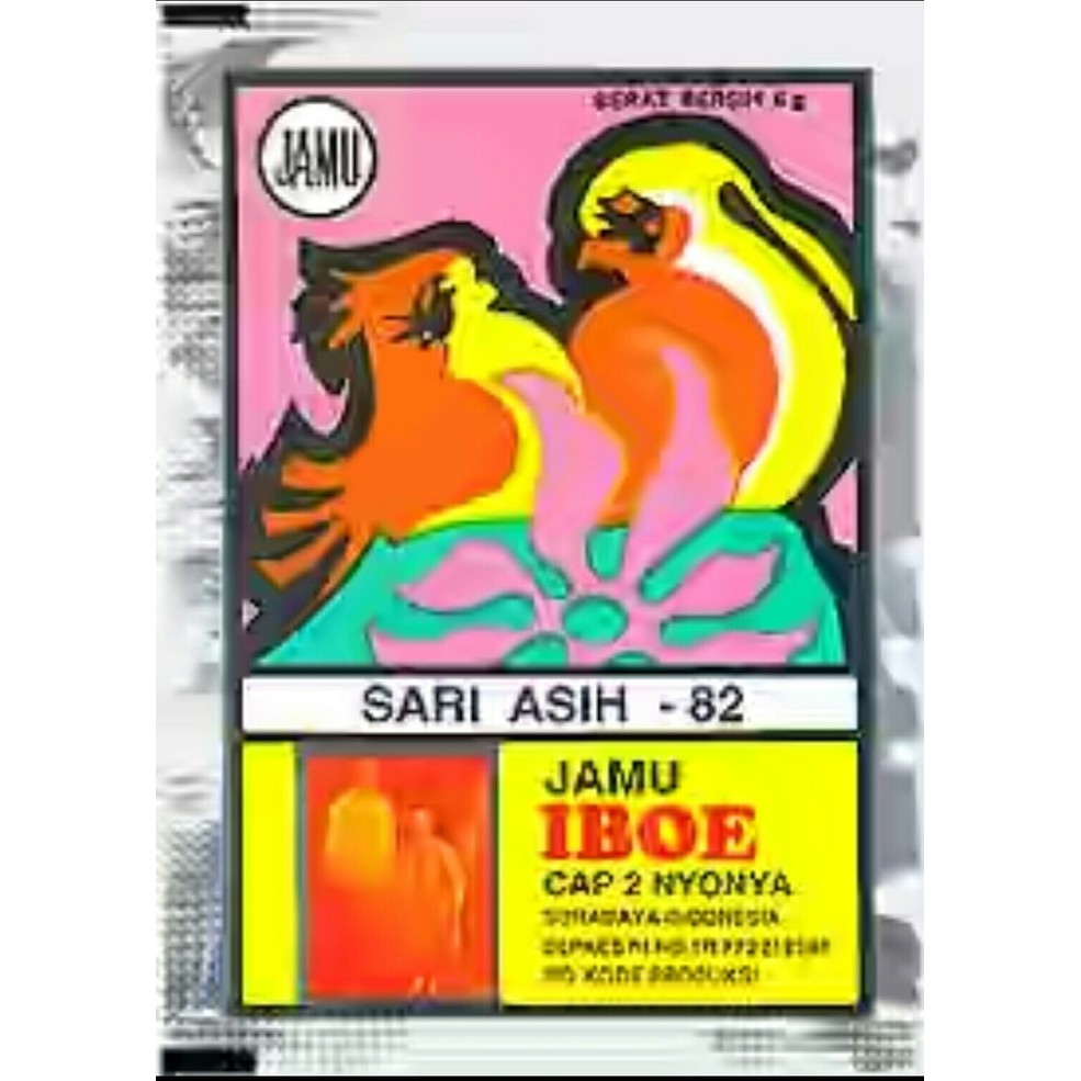 

SARI ASIH 82 jamu iboe cap 2 nyonya