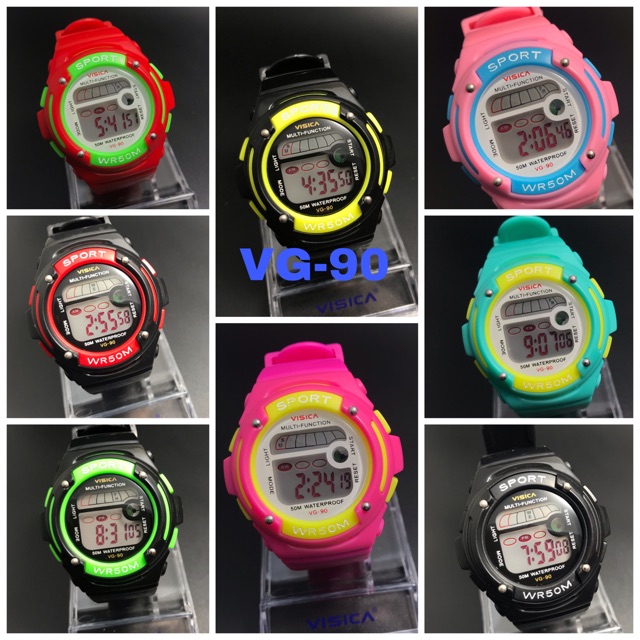 Jam tangan visica sport digital anak remaja vg 90