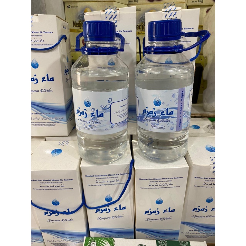 

air zamzam asli / air zam-zam 1 liter / zamzam asli original