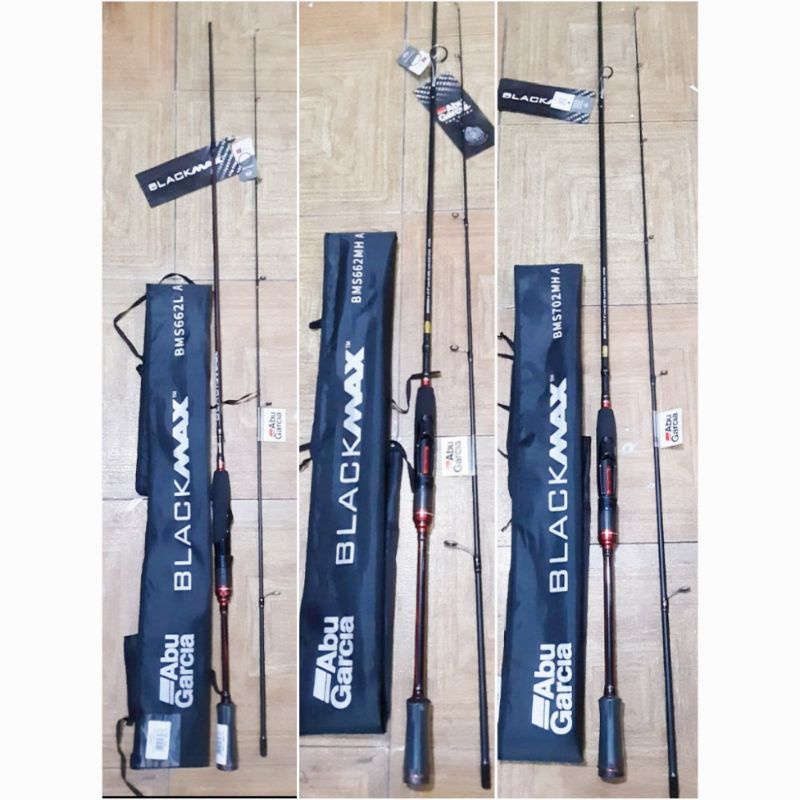 joran abu garcia blackmax spin 198 cm 662 L / 662 MH 210 cm 702 MH black max