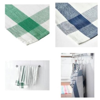 Lap Dapur Serbet Kain IKEA ELLY Isi 4