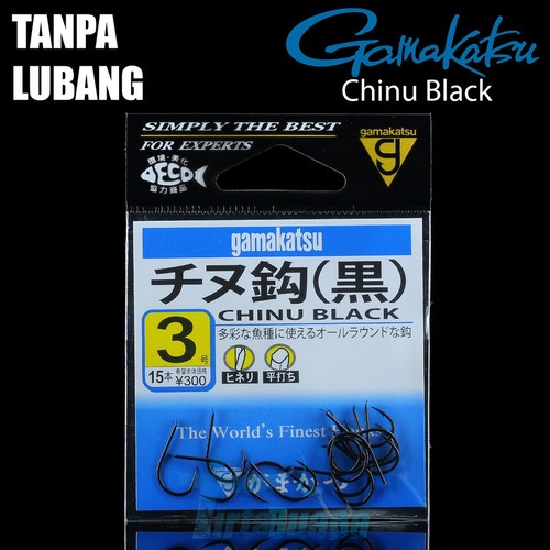 MATA KAIL GAMAKATSU CHINU BLACK (BUNTU)