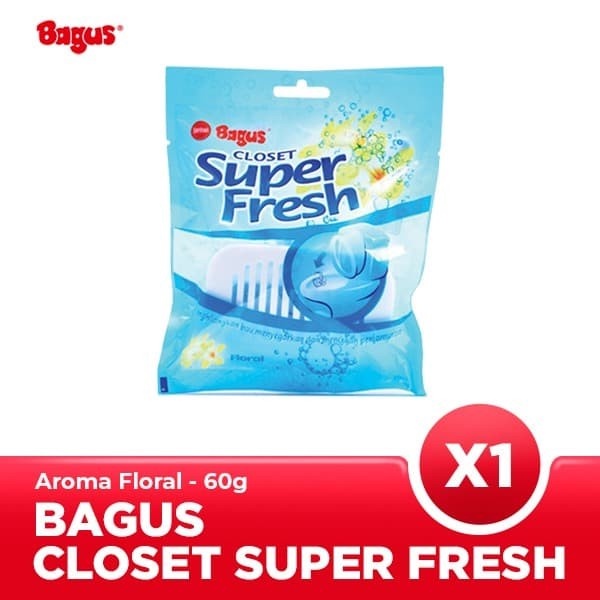 Pengharum Kloset Toilet WC Bagus Closet Super Fresh Floral 60g W-20129