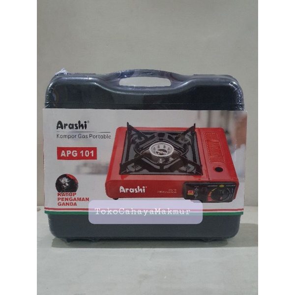 Arashi Kompor Gas Portable APG 101 / Kompor Mini BBQ/Hiking/Travelling