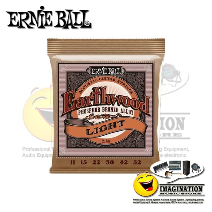 Super Slinky Acoustic Guitar Strings - Ernie Ball 2148 Acoustic Super Slinky Acoustic Guitar Strings 11 52 Shopee Indonesia