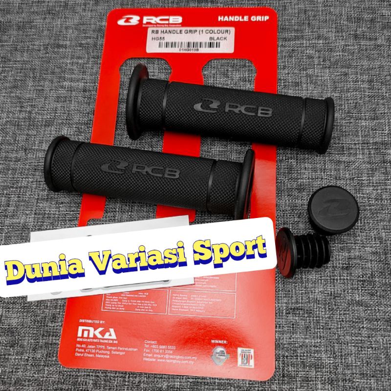 Paket Handgrip RCB Original + Spion Jalu Oval Bar End Universal Semua Motor