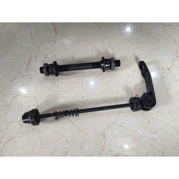 AS TRACK QR QUICK RELEASE SHIMANO HUB FREEHUB SEPEDA FEDERAL MTB BMX BALAP FIXIE LUBANG JADUL LAMA D
