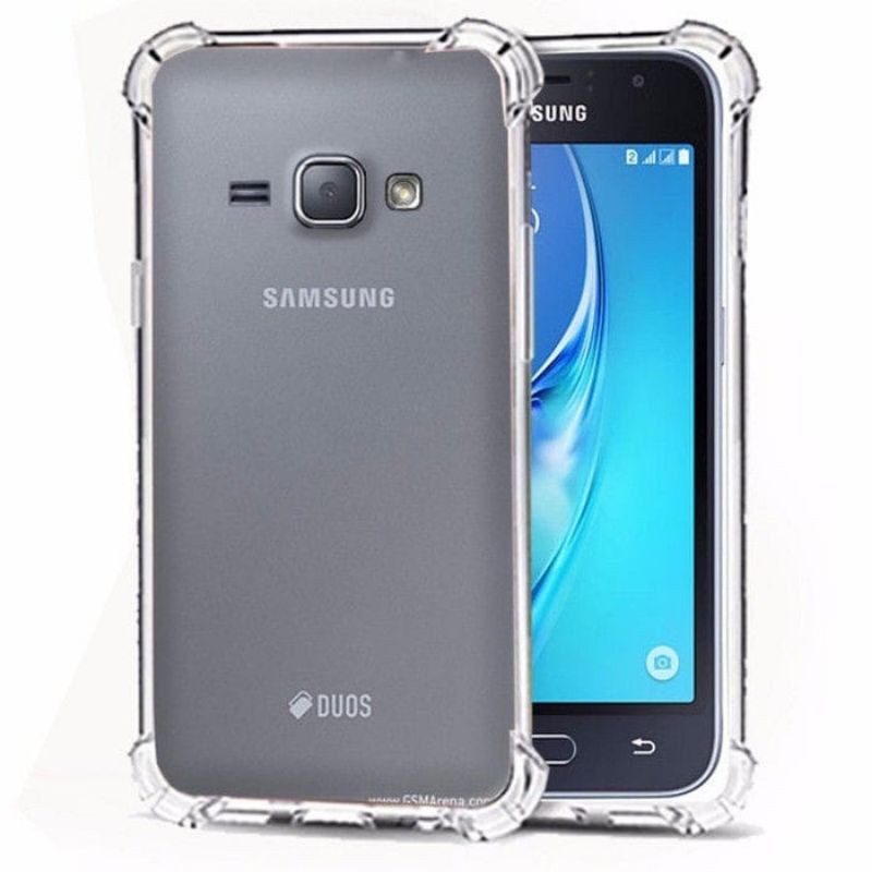 Anti Crack Samsung J120 Silikon Bening Case Samsung J1 2016