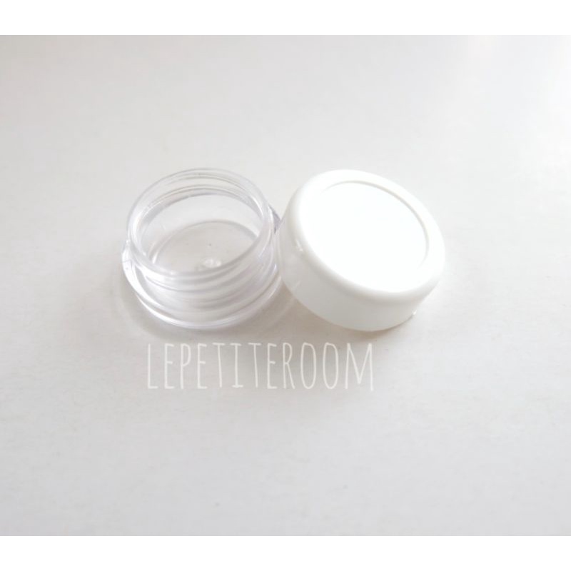 WADAH CREAM 5 GRAM / POT CREAM 5 GRAM / WADAH SALEP/ WADAH CREAM KOSONG / POT KOSMETIK MURAH / WADAH