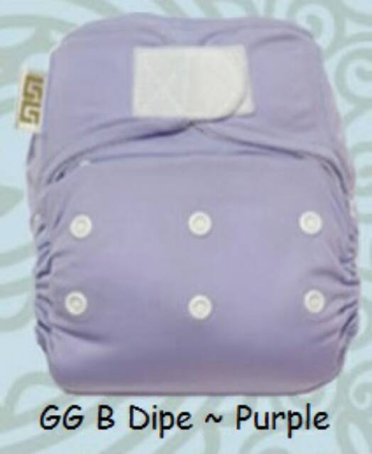 GG Cloth Diapers [FREE Kaos Kaki Bayi] Popok Kain Bayi Modern Cuci Ulang Clodi Bdipe Solid