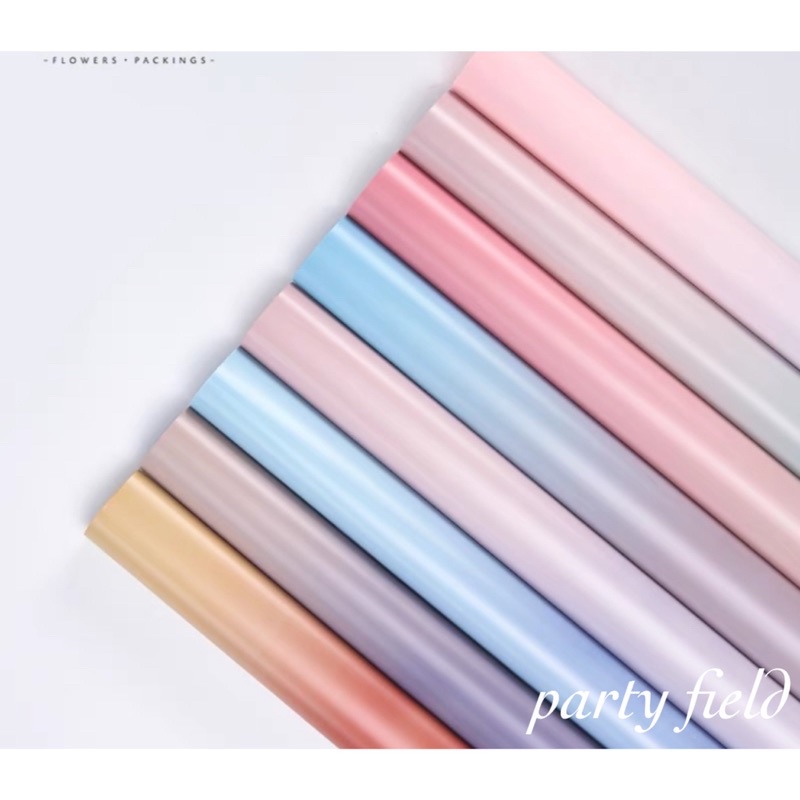 

[1PAK/20PCS] SHXL UNICORN kertas bunga / Flower wrapping paper
