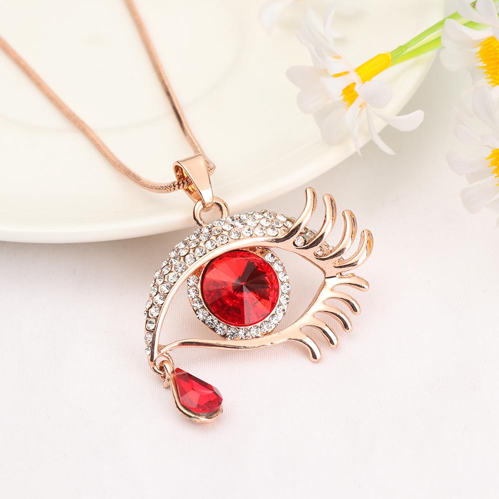 R-flower Rhinestone Necklace Girl Untuk Perhiasan Pesta Pernikahan Liontin Kristal