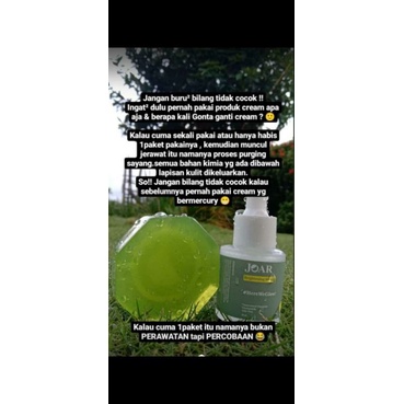 (7 paket) Joar Brightening Soap dan Joar Brightening Serum