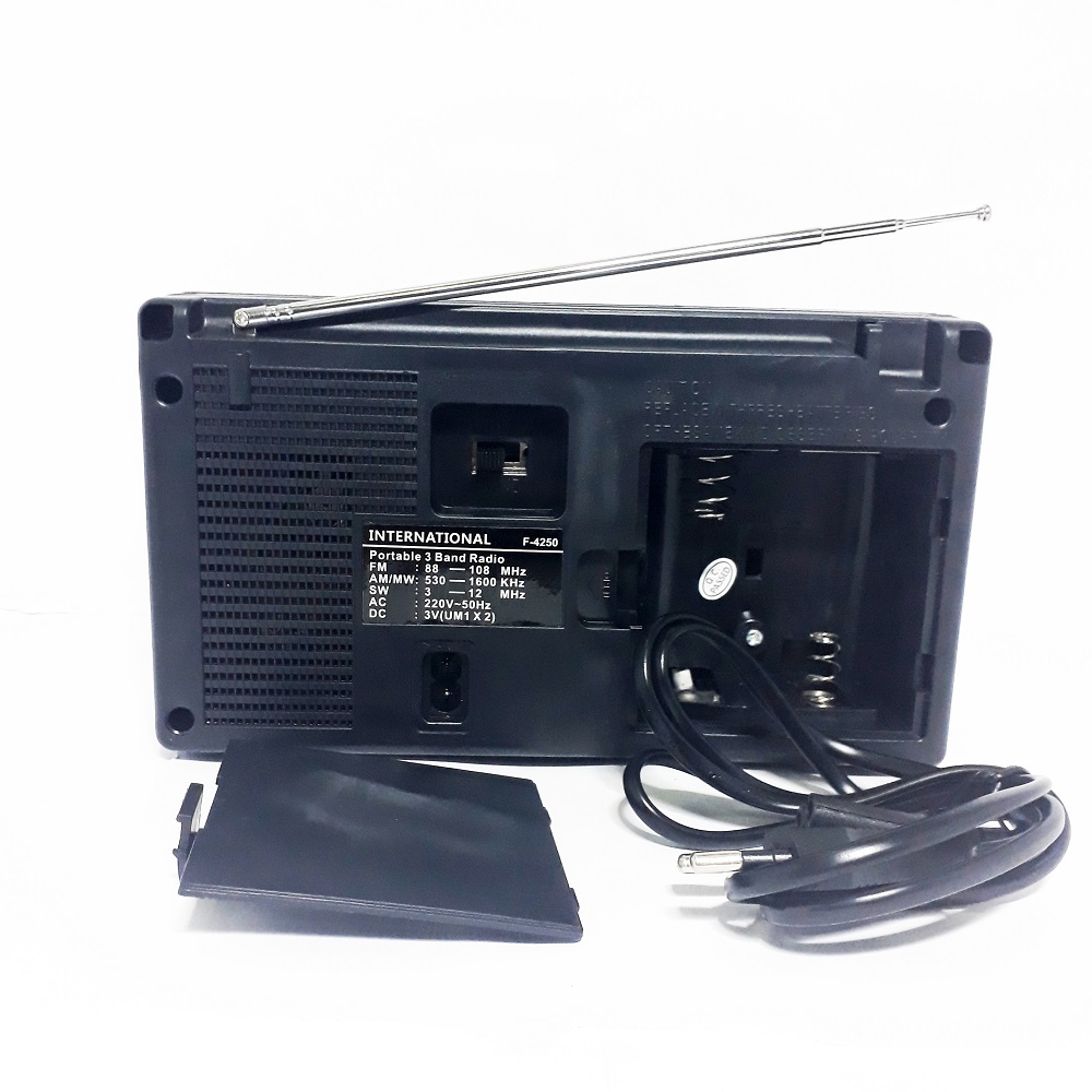 Internasional Radio F-4250 FM/AM/SW Portable Radio