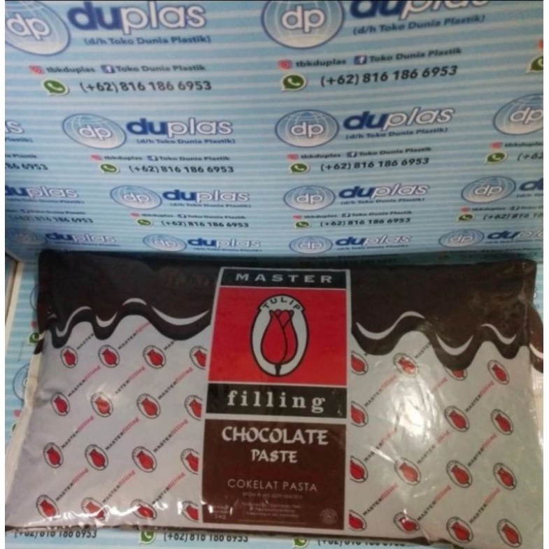 

Tulip Chocolate Filling Paste Isian Cokelat 5 kg