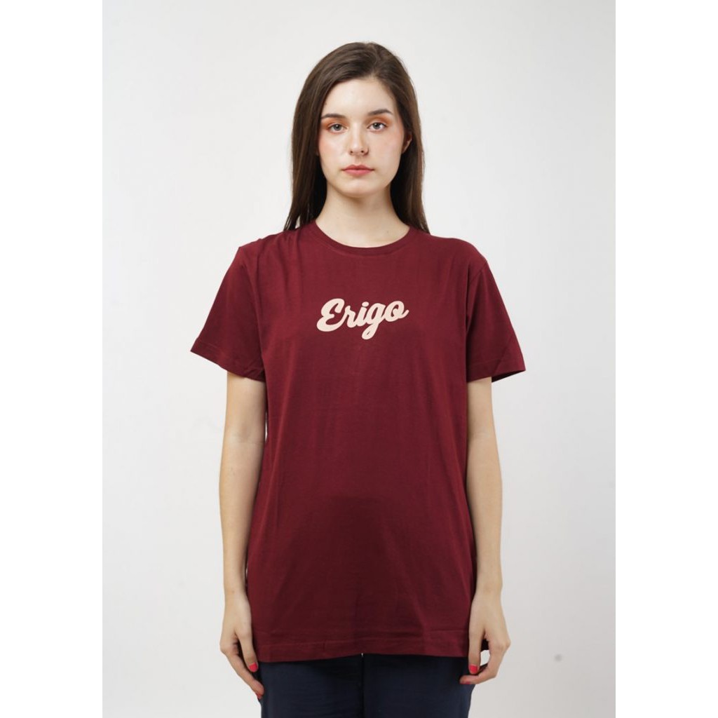

Erigo T-shirt Basic Peach Maroon